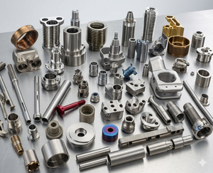 บริการงาน CNC แบบครบวงจรสำหรับชิ้นส่วนอุตสาหกรรม  ขัดผิวด้วยลูกปัด  ชุบอโนไดซ์  สลักด้วยเลเซอร์  ชิ้นส่วนสำเร็จรูป - Product Image 5