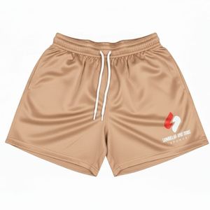 Lightweight <b>Polyester</b> <b>Shorts</b> Men Soft Breathable Fabric Elastic Waist Comfortable Casual Daily Wear Quick Dry For Outdoor Use - Product Image 1
