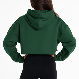 Nouveauté 2025 – Sweat à capuche oversize uni à ourlet brut pour femme – Coupe décontractée et respirante – Idéal pour l'hiver et l'été - Product Image 2