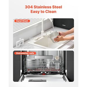 Compressore integrato per gelatiera automatica da 1.5 QT non è richiesto il Pre-congelamento - Product Image 6