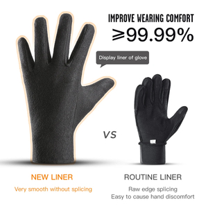 Winter Cycling <b>Gloves</b> Waterproof Thermal Touchscreen Sports <b>Gloves</b> With Anti Slip Grip Windproof Stretch Fabric Outdoor Activity - Product Image 6