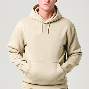 Sudadera con Capucha 100% Algodón Francés, Estilo Básico, Lisa, para Hombre y Mujer - Product Image 5