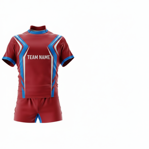 Uniforme de Rugby Sublimado Personalizado, Tela de Malla de Secado Rápido y Transpirable, Ropa Deportiva Unisex para Adultos, Nombre y Logotipo Personalizados - Product Image 2