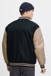 Chaquetas Universitarias de Otoño para Hombre, Chaquetas Varsity con Logotipo Personalizado, Manga Larga, Bordado Chenille, Chaqueta Casual de Béisbol - Product Image 6