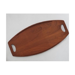 Plateau en bois, accessoire d'agencement de table exclusif, conçu pour une présentation esthétique des aliments et une utilisation quotidienne. - Product Image 2