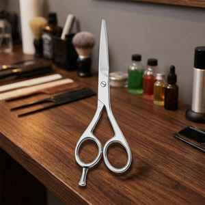 <b>Top</b> Quality 6 Inch Mirror Polish Hair Cutting Scissor Sharp Blade with Custom Logo and Name - Product Image 2
