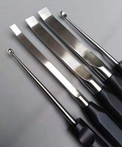 Juego Premium de 5 Piezas de Curetas Óseas y Elevadores Periósticos |   Instrumentos Quirúrgicos Ortopédicos de Acero Inoxidable Alemán |   Aprobado por la CE - Product Image 3