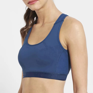 เสื้อชั้นในกีฬาสำหรับผู้หญิงแบบ Racerback ระบายอากาศได้ดี ซับเหงื่อ เหมาะสำหรับวิ่ง ออกกำลังกาย และโยคะ - Product Image 2