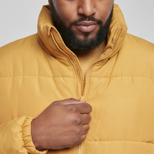 <b>Men's</b> Winter Long Puffer Coat With Stand Collar <b>Men</b> <b>Warm</b> Quilted Puffer Winter Long <b>Jacket</b> Zipper Down Puffer Bubble Long Coat - Product Image 4