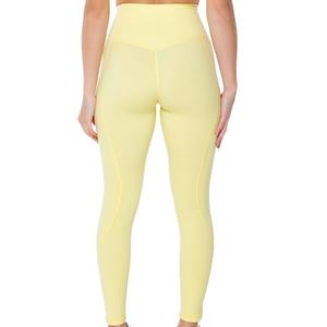 Leggings de yoga pour femmes, vente en gros OEM, respirants, confortables, décontractés, qualité supérieure, prix abordable, taille élastique - Product Image 2