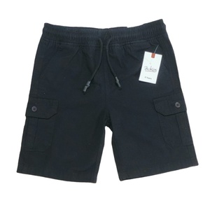 Shorts décontractés pour garçons, taille mi-haute élastique, 100 % coton, 4 poches, avec motif imprimé intégral, écologiques et respirants - Product Image 3