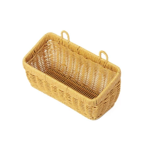 Handwoven Rattan Picnic Storage Bag Set L S Rectangular Round with Handles Natural Home Decoration Vinagreen - Product Image 6