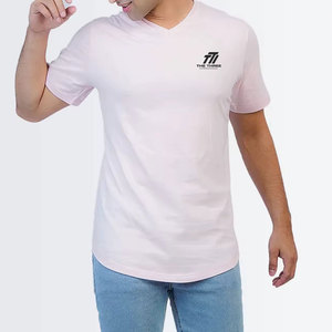 Camisetas de Cuello en V para Hombre, Diseño Nuevo, Ropa Casual, Camisetas de Cuello en V para Hombre, Ropa de Verano, Camisetas de Cuello en V para Hombre al por Mayor - Product Image 1