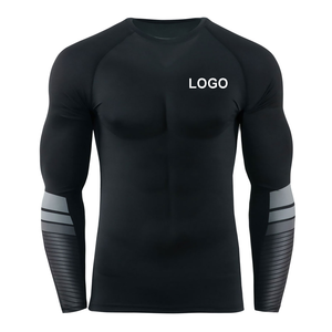 Camiseta Deportiva de Manga Corta con Logotipo Personalizado para Hombre, Ajuste Atlético, para Entrenamiento de Lucha, Ligera, Elástica, de Secado Rápido, Diseñada para Jiu Jitsu - Product Image 5