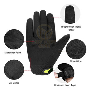 Guantes de Motocicleta de Alta Adherencia con Palma Reforzada y Cierre de Muñeca Ajustable, Guantes Profesionales para Motociclismo - Product Image 6