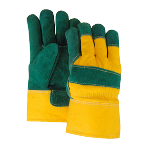 Vente flash - Gants de travail robustes pour la protection industrielle, gants de travail de haute qualité en cuir de vachette pleine fleur, gants de sécurité pour le jardinage - Product Image 6
