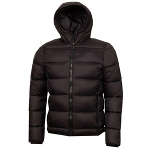 Chaqueta de plumón para hombre, estilo urbano, cálida, cortavientos, con cremallera completa, gruesa y recubierta, para exteriores. - Product Image 3