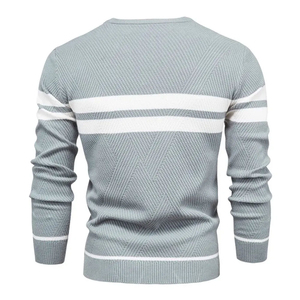Sudadera de Felpa para Hombre de Primera Calidad, Sudadera Básica de Felpa de Algodón Mezclado para Invierno - Product Image 5