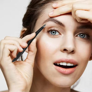 Kit de Pinzas para Cejas con Logotipo Personalizado, Pinzas para Extensión de Pestañas, Depilación, Juego de Pinzas para Cejas con Tijeras de Belleza - Product Image 5