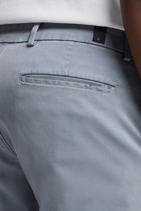 Pantalones Oxford Gris Claro para Hombre, Corte Recto, Estilo Casual, Cierre de Botones, Cintura Media, Bolsillos Laterales, Tejido de Tela, para Primavera - Product Image 6