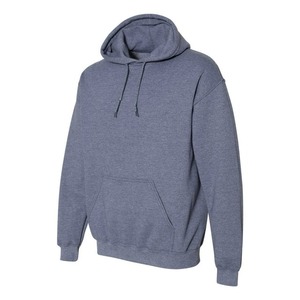 High Quality Regular Fit Drop Shoulder <b>Hoodie</b> for Men <b>Polyester</b>/Cotton Fleece Stringless Winter Quick Dry Breathable Casual - Product Image 2