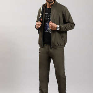 Premium Men Tracksuit Custom Sports <b>Jacket</b> Jogger Pants Set Training Fitness Athletic Wear OEM ODM Wholesale Supplier Clothing - Product Image 5
