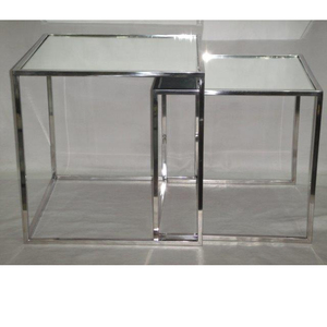 Modern Round <b>Marble</b> Top <b>Nesting</b> Side <b>Tables</b> with Metal Frame Living Room Furniture Decorative Accent <b>Table</b> - Product Image 5