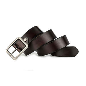 Cinturones de Cuero 100% de Primera Calidad para Hombre, Diseño y Logotipo Personalizados, 100% Cuero Genuino - Product Image 4