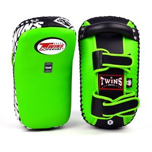 Twins Standard Curved Leather Kick Pads High Quality Custom Made Professional Training Boxing Muay Thai MMA Kick <b>Shield</b> - Product Image 3
