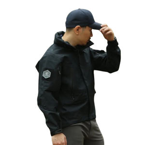 Proveedor de Uniformes de Seguridad Resistentes con Múltiples Bolsillos, Bajo MOQ, Proveedor de Equipo de Caza, Venta al por Mayor de Abrigos Softshell Silenciosos - Product Image 3