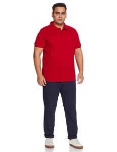 T-shirts de golf pour hommes en coton tricoté de haute qualité, 100 % coton, couleur unie, pour l'été, décontractés, avec logo imprimé, uniformes - Product Image 5