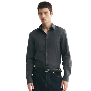 Camisa de Corte Ajustado Fácil de Planchar para Hombre, Camisa Formal Casual, Resistente a las Arrugas, con Botones, Manga Larga, para Oficina y Negocios, Personalizable - Product Image 2