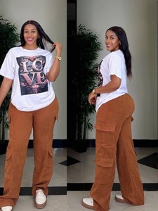 Ensemble deux pièces de pantalons de travail amples et tendance avec plusieurs poches – Vente en gros directe fabricant - Product Image 6