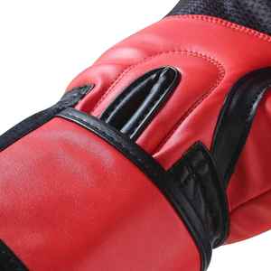 Guantes de boxeo sintéticos resistentes a desgarros para una durabilidad prolongada y práctica de golpeo a alta velocidad en gimnasios profesionales. - Product Image 1