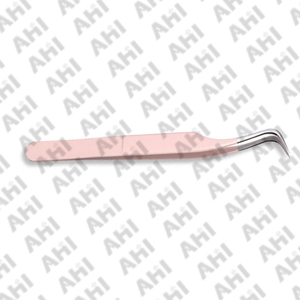 Pince à cils professionnelle légère pour extensions de cils, techniques de volume et d'isolation, en acier inoxydable - Product Image 1
