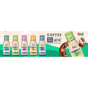เครื่องดื่มกาแฟวานิลลา ผสมเมล็ดอาราบิก้าและโรบัสต้า 405 มล. พร้อมดื่ม รับผลิตแบบ OEM ODM แบรนด์ส่วนตัว ขายส่ง ผู้ผลิตเครื่องดื่ม เวียดนาม - Product Image 6