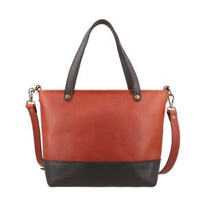 HULAR INTL Bolso Tote de Cuero Genuino de Lujo, Gran Capacidad, Asa Suave, Bolso de Hombro Casual Resistente, Correa Ajustable con Cremallera - Product Image 6