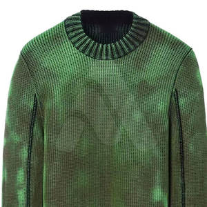 Suéter Premium 100% Algodón con Lavado Ácido para Hombre, Corte Holgado, Estilo Casual Urbano, Transpirable, de Alta Calidad para Invierno - Product Image 3