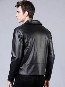 Custom Embroidered Fashion Varsity <b>Leather</b> <b>Jacket</b> Men Letterman Style OEM ODM Factory Sample Service Available - Product Image 5