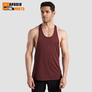 High Quality <b>Men's</b> <b>Sleeveless</b> Singlets Oversized Blank <b>Tshirt</b> Custom Logo Fitness Sports Plus Size <b>Men</b> Gym Tank Top - Product Image 4