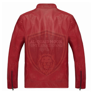 Wholesale Customized <b>Leather</b> Winter <b>Jacket</b> <b>Long</b> Sleeves <b>Leather</b> <b>Jacket</b> Street Wear <b>Leather</b> <b>Jacket</b> - Product Image 2