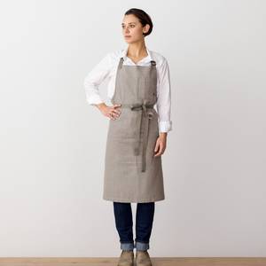 Tablier en toile imprimé avec logo personnalisé, sangles en cuir détachables, uniforme professionnel pour barman, barista, coiffeur, multifonctionnel - Product Image 3