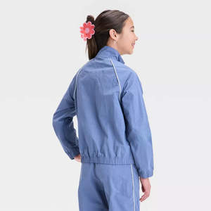 Conjunto Deportivo Personalizado de Alta Calidad para Niñas, con Estampado de Dibujos Animados, Transpirable, Ligero, de Algodón, con Sudadera con Capucha y Pantalones, Colores Personalizados - Product Image 2