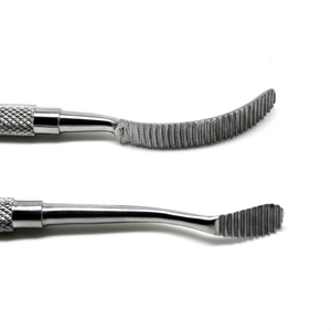 Lima para huesos Pomee Miller # 21 instrumentos quirúrgicos de doble punta para un contorno óseo preciso y suavizado en procedimientos dentales que garantizan - Product Image 3