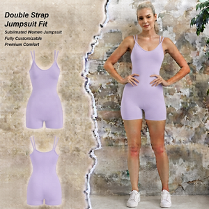 Women's High Waist Yoga <b>Jumpsuit</b> Long-Sleeved V-neck Solid Color Mesh Detail Tummy Control Shapewear Full Length Skinny Fit - Product Image 1