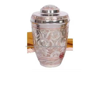 Urna de cremación revestida de diseñador europeo - Product Image 1