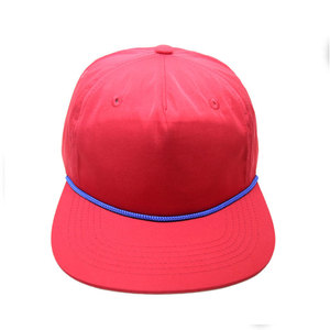 Gorra Trucker Unisex Roja de 6 Paneles, Tela de Malla, Hebilla Metálica Ajustable, Gorra Casual de Primavera/Verano - Product Image 2