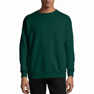 Sweat-shirt à col rond en molleton non doublé pour homme, 100% coton, séchage rapide, coupe-vent, respirant, chaud pour l'hiver, logo personnalisé - Product Image 1