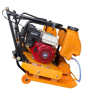 เครื่องอัดแผ่นแบบพกพาสำหรับงานก่อสร้าง5.5HP ไปข้างหน้าขนาดเล็กเครื่องยนต์เบนซินฮอนด้ามีประสิทธิภาพสูงแบริ่ง - Product Image 1