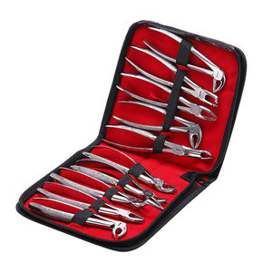 Kit de forceps d'extraction dentaire professionnel en acier inoxydable, instruments chirurgicaux stérilisables certifiés CE par Grip Surgical - Product Image 3